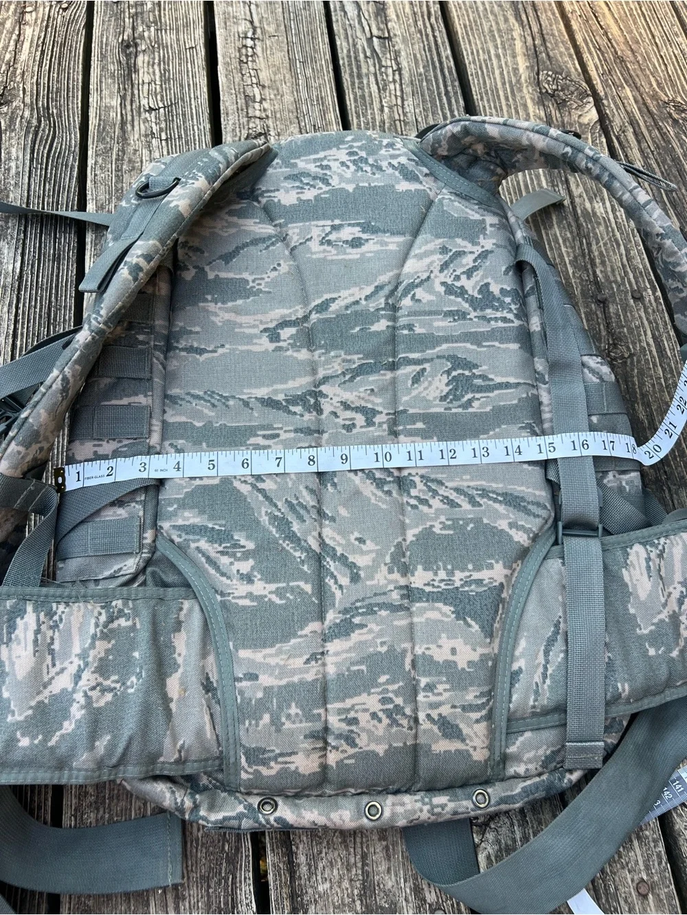 GCS Military Tactical Camo Large Heavy Duty Backpack Bag Made In USA